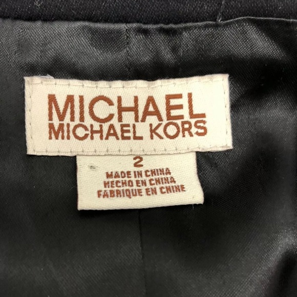 MICHAEL Michael Kors Classic Blazer Toggle Sz 2 - Picture 6 of 8